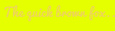 Image with Font Color EED658 and Background Color E5FF00